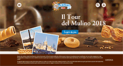 Desktop Screenshot of mulinobianco.it